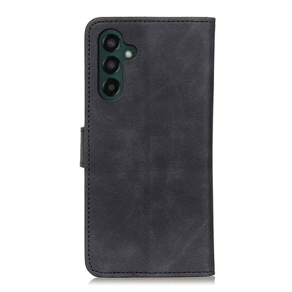 KHAZNEH Retro Texture Horizontal Flip Leather Phone Case, Compatible with Samsung Galaxy A55 5G
