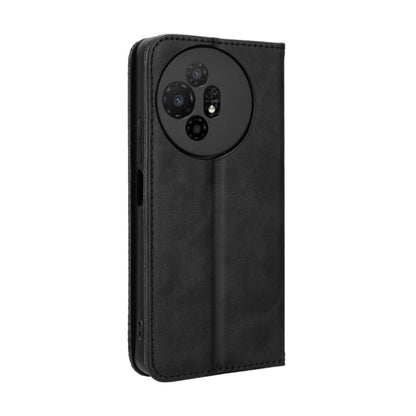 Magnetic Buckle Retro Texture Leather Phone Case, Compatible with TCL 50 XL 5G