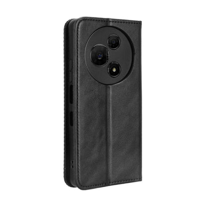 Magnetic Buckle Retro Texture Leather Phone Case, Compatible with TCL 60 NxtPaper