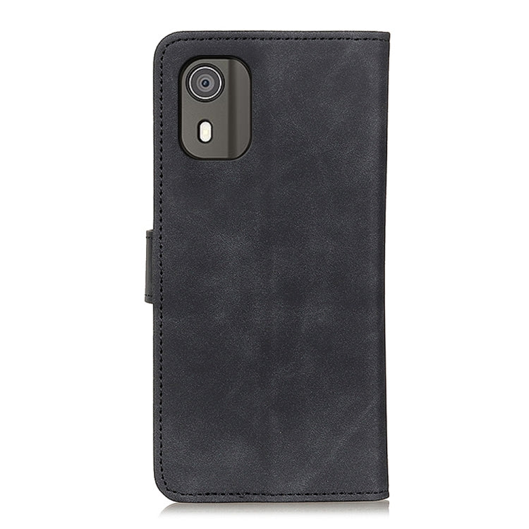 KHAZNEH Retro Texture Leather Phone Case, Compatible with Nokia C02