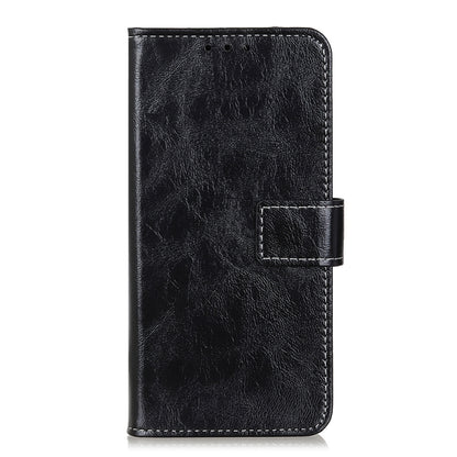 Retro Crazy Horse Texture Horizontal Flip Leather Phone Case, Compatible with Nokia C02