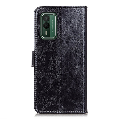 Retro Crazy Horse Texture Horizontal Flip Leather Phone Case, Compatible with Nokia XR21