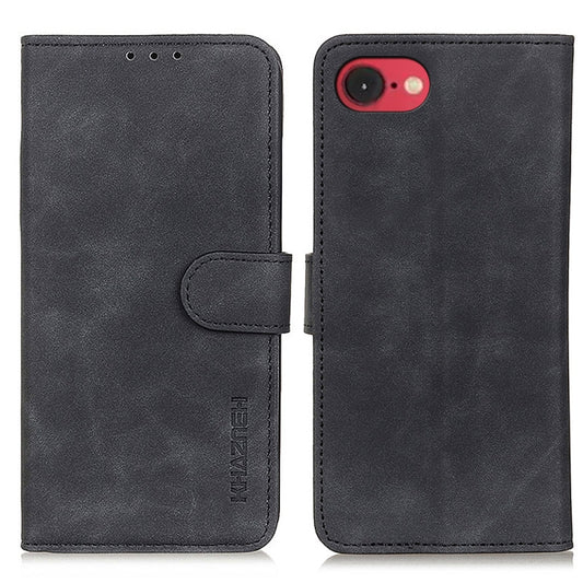 KHAZNEH Retro Texture Leather Phone Case, iPhone 16e