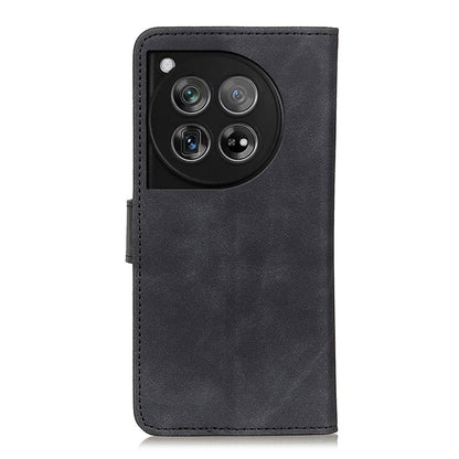 KHAZNEH Retro Texture Leather Phone Case, Compatible with OnePlus 12