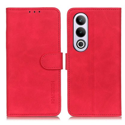 KHAZNEH Retro Texture Leather Phone Case, Compatible with OnePlus Nord CE4 5G / K12 5G