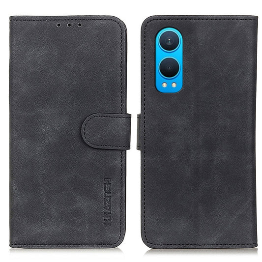 KHAZNEH Retro Texture Leather Phone Case, Compatible with OnePlus Nord CE4 Lite