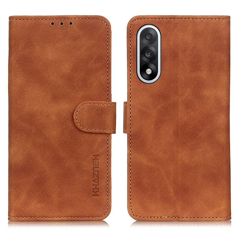 KHAZNEH Retro Texture Leather Phone Case, Compatible with OnePlus Nord 5 / Ace 5 Ultra