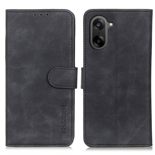 KHAZNEH Retro Texture Leather Phone Case, Compatible with OnePlus Nord CE5 / Ace 5 Racing