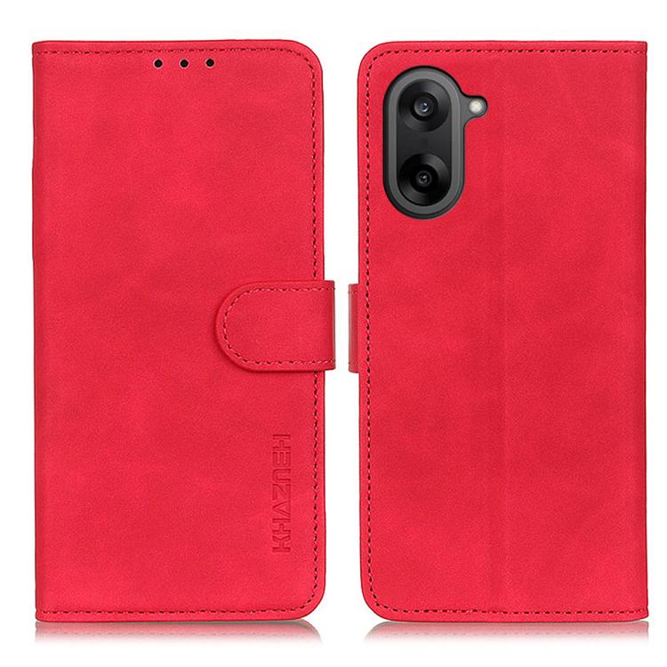 KHAZNEH Retro Texture Leather Phone Case, Compatible with OnePlus Nord CE5 / Ace 5 Racing