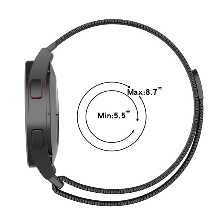 Milan Magnetic Metal Watch Band, Compatible with Huawei Watch 4 / 4 Pro