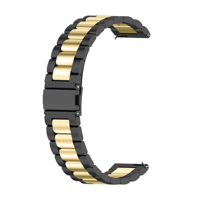 Three Bead Stainless Steel Watch Band, Compatible with Huawei Watch 4 / 4 Pro