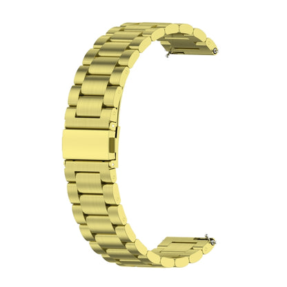 Three Bead Stainless Steel Watch Band, Compatible with Huawei Watch 4 / 4 Pro