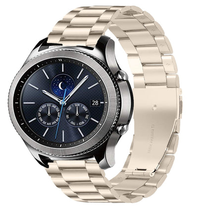 Three Bead Stainless Steel Watch Band, Compatible with Huawei Watch 4 / 4 Pro