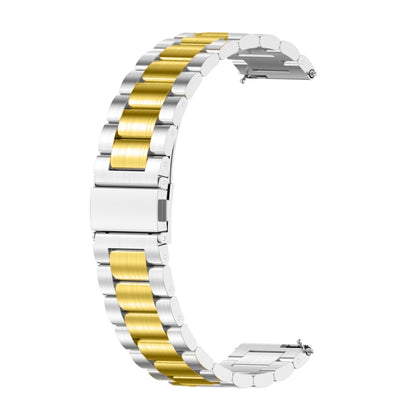 Three Bead Stainless Steel Watch Band, Compatible with Huawei Watch 4 / 4 Pro