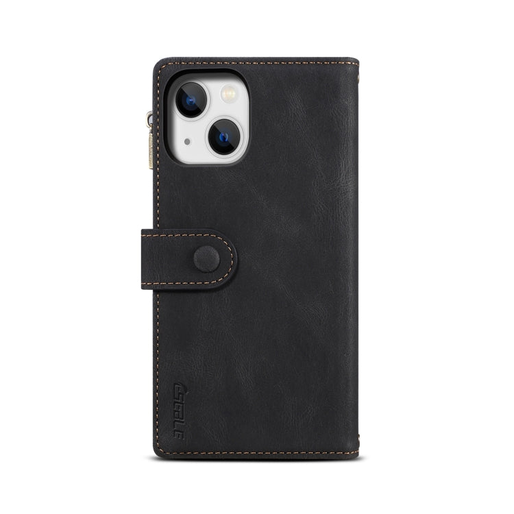ESEBLE Retro Frosted RFID Flip Leather Phone Case, Compatible with iPhone 15