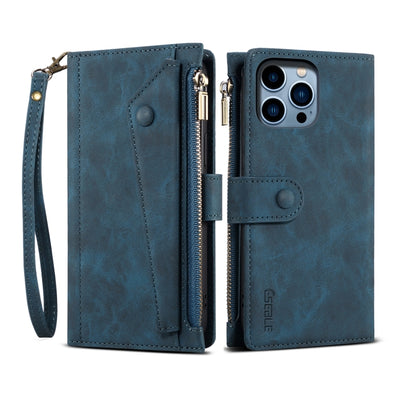 ESEBLE Retro Frosted RFID Flip Leather Phone Case, Compatible with iPhone 16 Pro