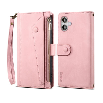 ESEBLE Retro Frosted RFID Flip Leather Phone Case, Compatible with iPhone 16