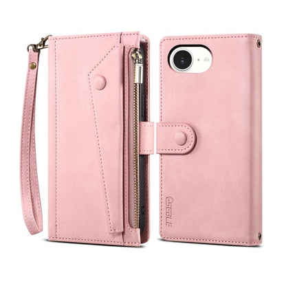 ESEBLE Retro Frosted RFID Flip Leather Phone Case, Compatible with iPhone 16e
