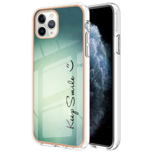 Electroplating Marble Dual-side IMD Phone Case, For iPhone 11 Pro Max