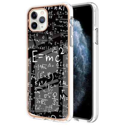 Electroplating Marble Dual-side IMD Phone Case, For iPhone 11 Pro Max