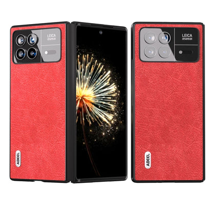 ABEEL Retro Litchi Texture PU Phone Case