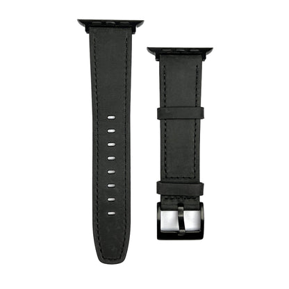 Retro Texture Leather Watch Band, Compatible with Apple Watch SE 2023 40mm