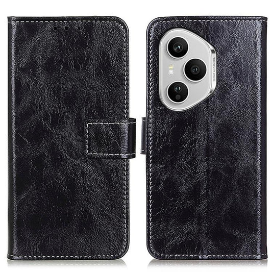 Retro Crazy Horse Texture Flip Leather Phone Case