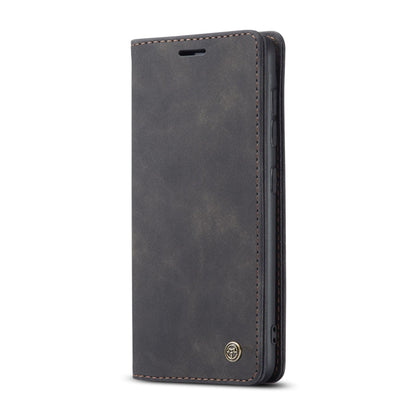 CaseMe-013 Multifunctional Retro Frosted Horizontal Flip Leather Case with Card Slot & Holder & Wallet, Compatible with Samsung Galaxy A31
