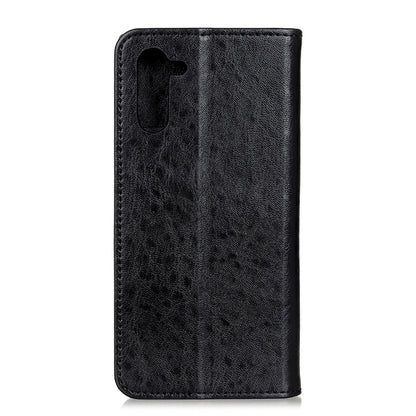 Compatible with OnePlus Nord Magnetic Retro Crazy Horse Texture Horizontal Flip Leather Case with Holder & Card Slots & Wallet, Compatible with OnePlus Nord