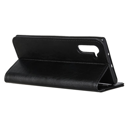 Compatible with OnePlus Nord Magnetic Retro Crazy Horse Texture Horizontal Flip Leather Case with Holder & Card Slots & Wallet, Compatible with OnePlus Nord