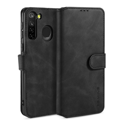 DG.MING Retro Oil Side Horizontal Flip Case, Compatible with Samsung Galaxy A21 (EU Version)