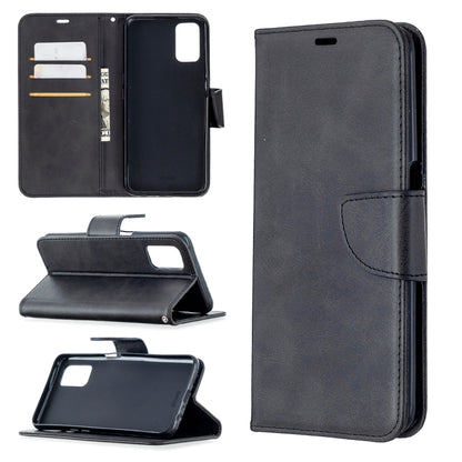 Retro Lambskin Texture Pure Color Horizontal Flip PU Leather Case with Holder & Card Slots & Wallet & Lanyard, Compatible with Oppo A72 / A52 / A92