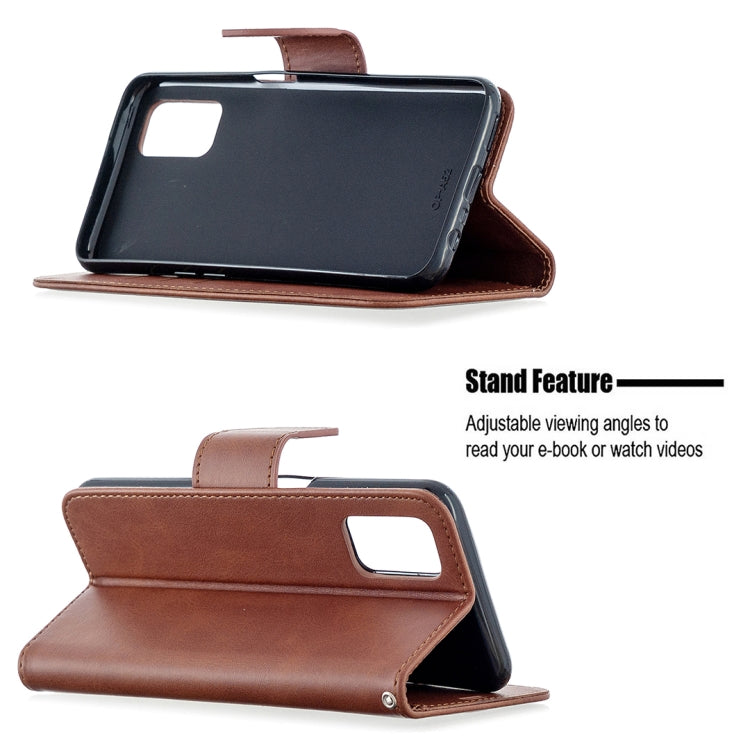 Retro Lambskin Texture Pure Color Horizontal Flip PU Leather Case with Holder & Card Slots & Wallet & Lanyard, Compatible with Oppo A72 / A52 / A92