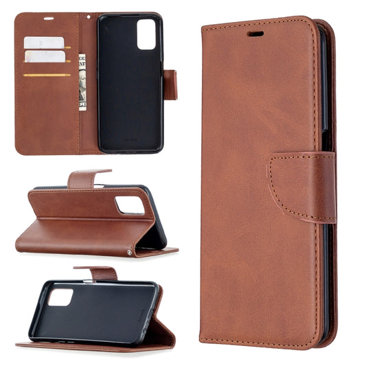 Retro Lambskin Texture Pure Color Horizontal Flip PU Leather Case with Holder & Card Slots & Wallet & Lanyard, Compatible with Oppo A72 / A52 / A92