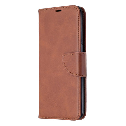 Retro Lambskin Texture Pure Color Horizontal Flip PU Leather Case with Holder & Card Slots & Wallet & Lanyard, Compatible with Oppo A31 (2020) / A81