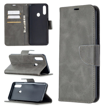 Retro Lambskin Texture Pure Color Horizontal Flip PU Leather Case with Holder & Card Slots & Wallet & Lanyard, Compatible with Oppo A31 (2020) / A81