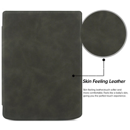 Retro Skin-feel Leather Smart Tablet Case, Compatible with Pocketbook InkPad 4 / Color2 /3 /PB743