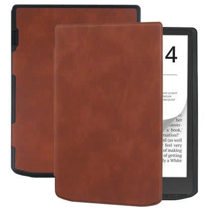 Retro Skin-feel Leather Smart Tablet Case, Compatible with Pocketbook InkPad 4 / Color2 /3 /PB743