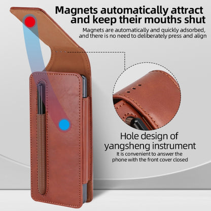 VIETAO Retro Thinking Series PU Shockproof Phone Bag, Without Pen