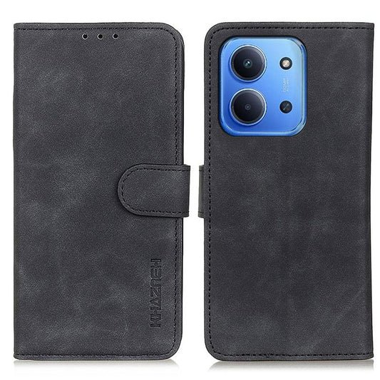 KHAZNEH Retro Texture Flip Leather Phone Case