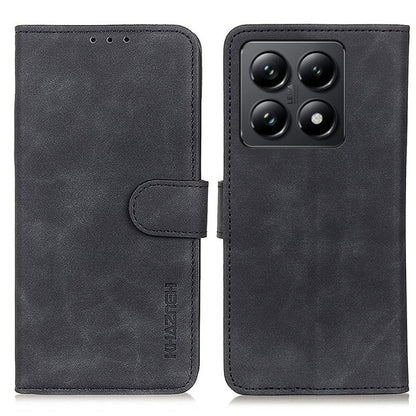KHAZNEH Retro Texture Flip Leather Phone Case