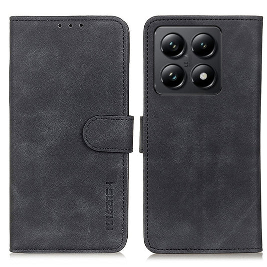 KHAZNEH Retro Texture Flip Leather Phone Case