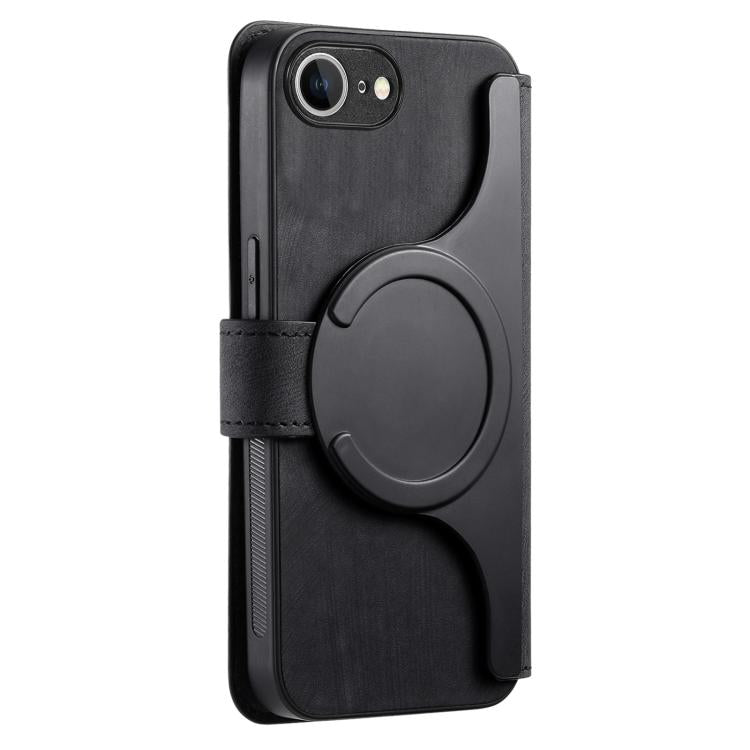 CaseNeo MagSafe RFID Anti-theft Retro Leather Phone Case, For iPhone 16e