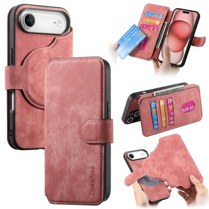 CaseNeo MagSafe RFID Anti-theft Retro Leather Phone Case, For iPhone Air