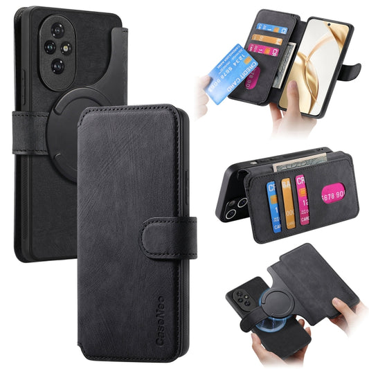 CaseNeo MagSafe RFID Anti-theft Retro Leather Phone Case, For Honor 200