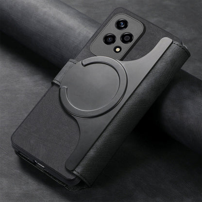 CaseNeo MagSafe RFID Anti-theft Retro Leather Phone Case, For Honor 200 Lite Global