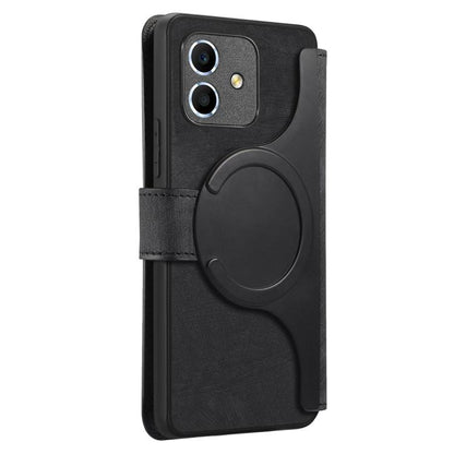 CaseNeo MagSafe RFID Anti-theft Retro Leather Phone Case, For Honor Play6C