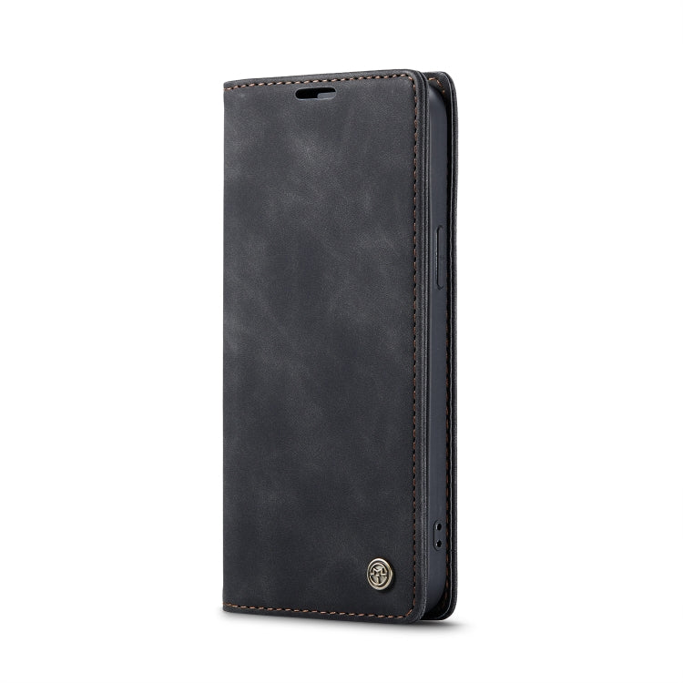 CaseMe-013 Multifunctional Retro Frosted Horizontal Flip Leather Case with Card Slot & Holder & Wallet, Compatible with iPhone 12 / 12 Pro
