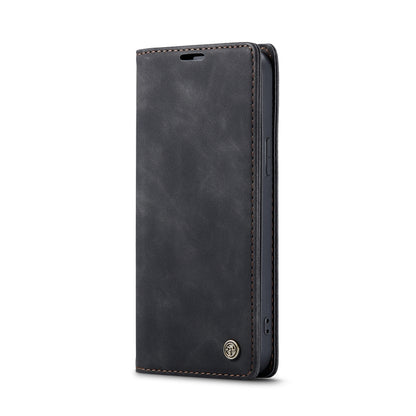 CaseMe-013 Multifunctional Retro Frosted Horizontal Flip Leather Case with Card Slot & Holder & Wallet, Compatible with iPhone 12 / 12 Pro