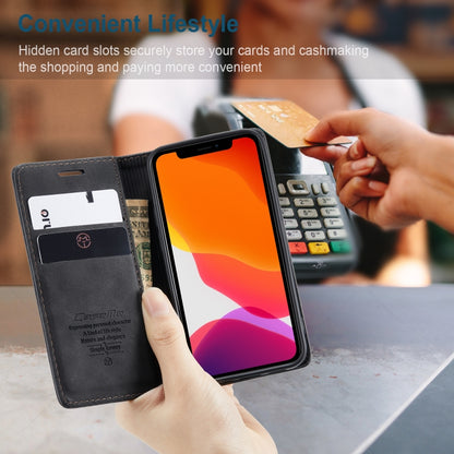 CaseMe-013 Multifunctional Retro Frosted Horizontal Flip Leather Case with Card Slot & Holder & Wallet, Compatible with iPhone 12 mini